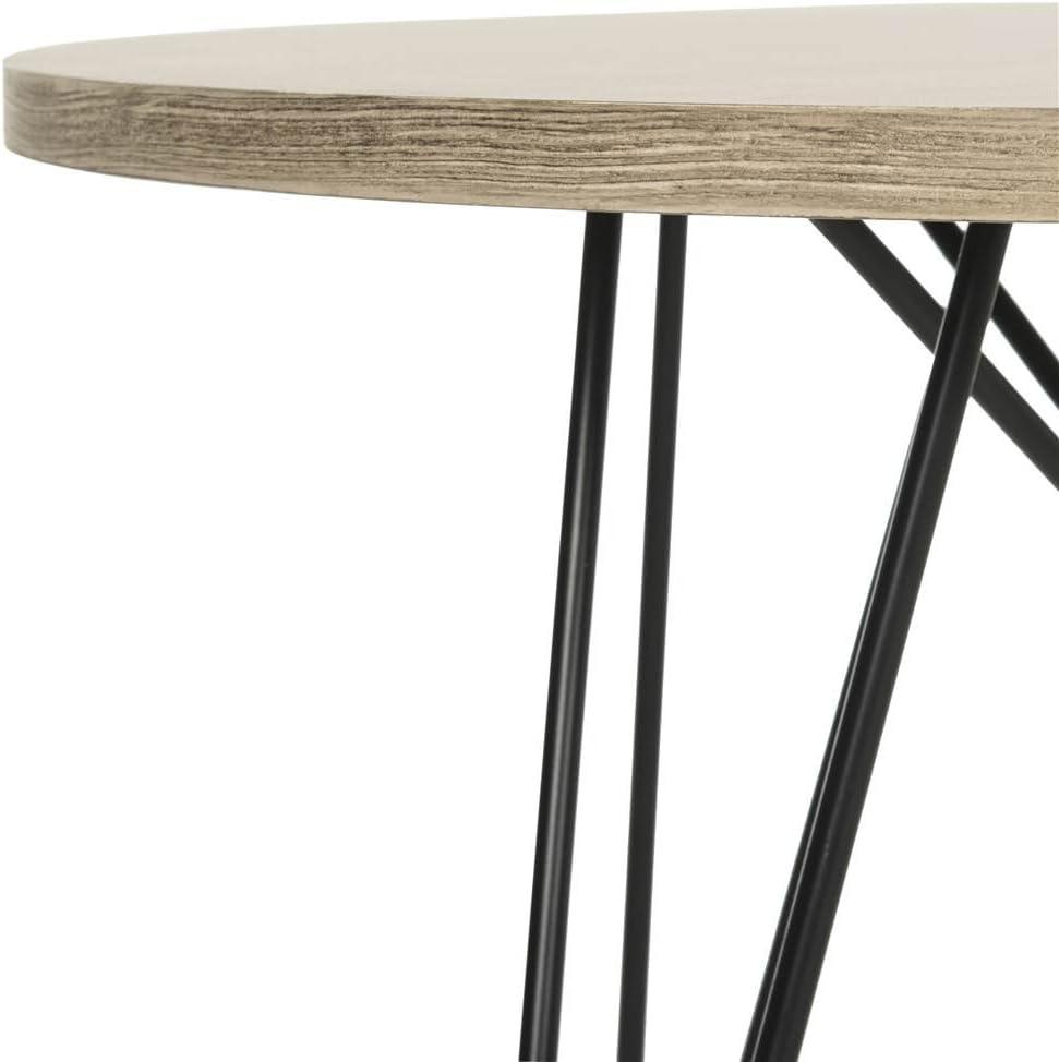Vida End Table - Light Brown - Safavieh.