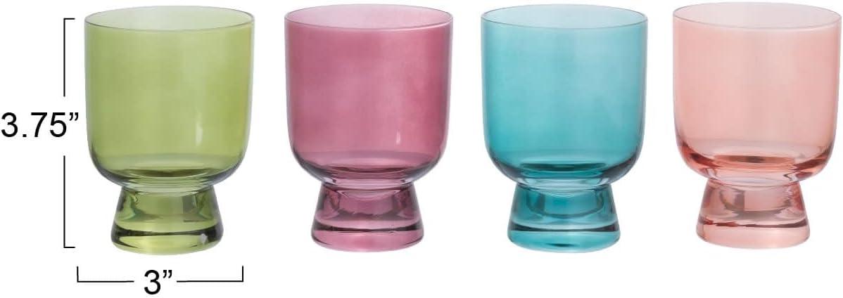 Orland 4 Piece Glass Glassware Set