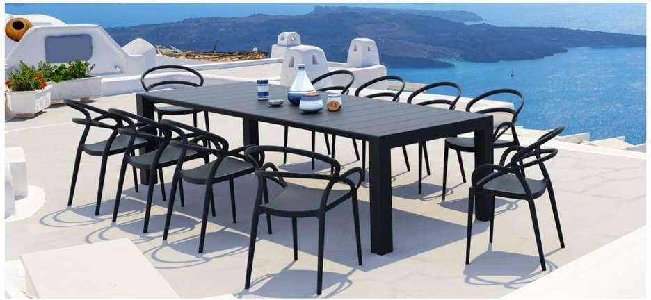 Comet 118'' Rectangular 10 - Person Outdoor Dining Set