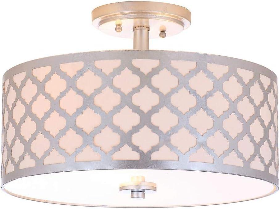 Kora Quatrefoil 3 Light 15 Inch Dia Flush Mount  - Safavieh