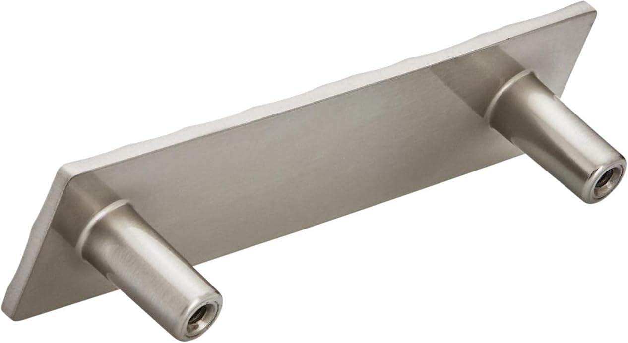 Kamari Satin Nickel Scalloped Cabinet Drawer Pull