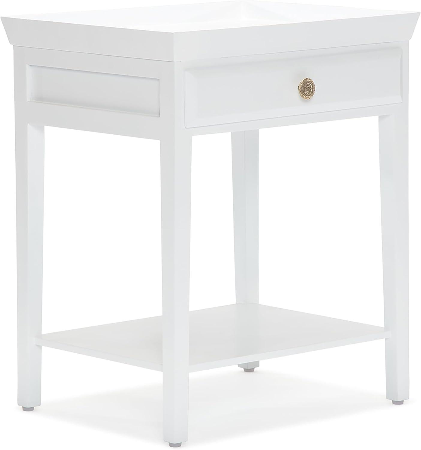 Finch Morris Hampton 2-Tier Bedside Table with Drawer