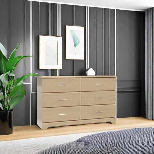 Brookside 6 Drawer Double Dresser