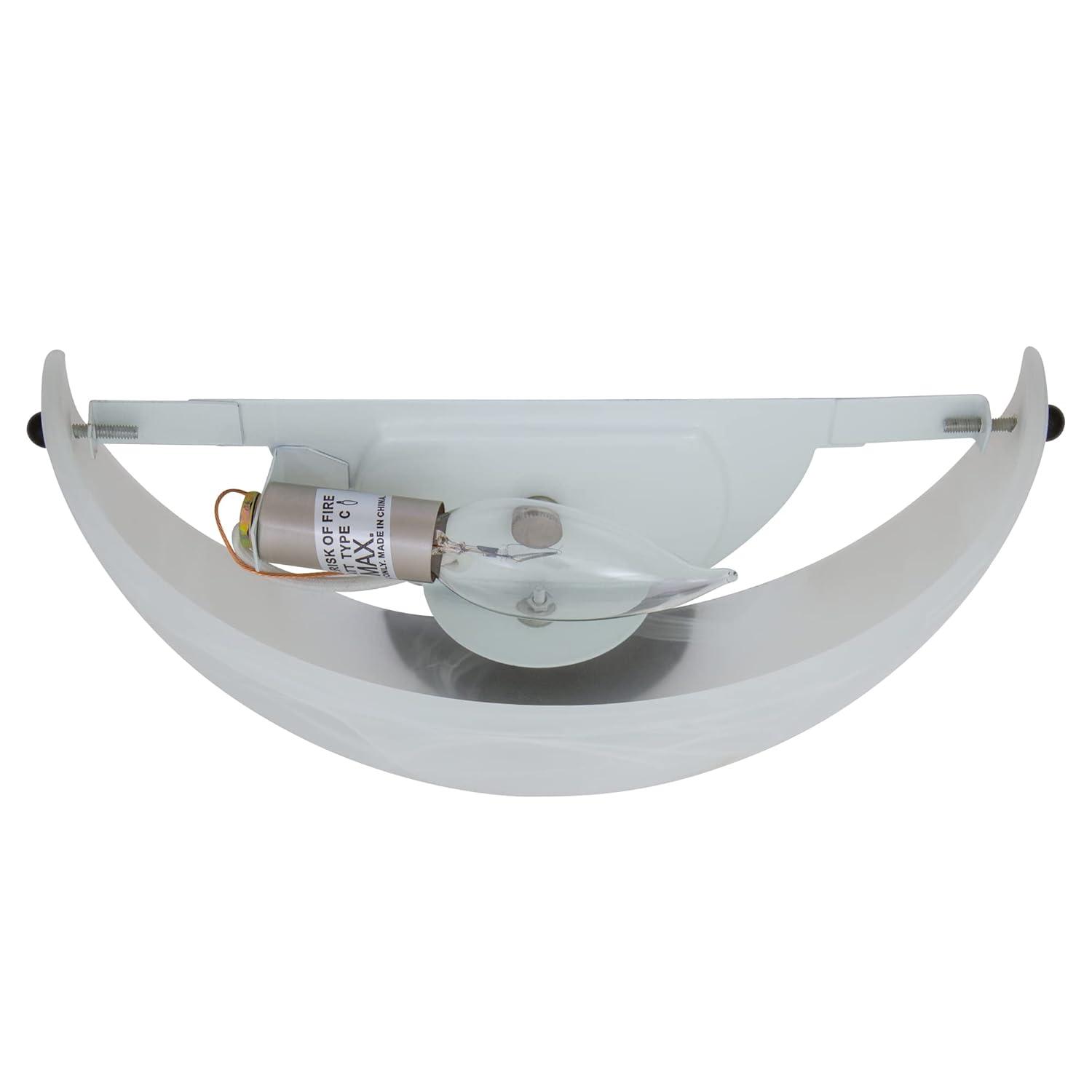 Design House 1 - Light Dimmable White Flush Mount