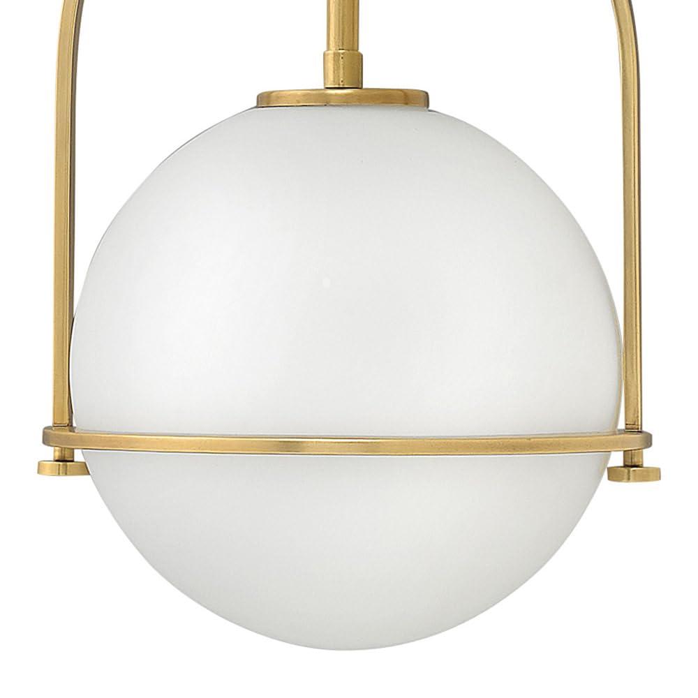 Arie Single Light Glass Dimmable Pendant
