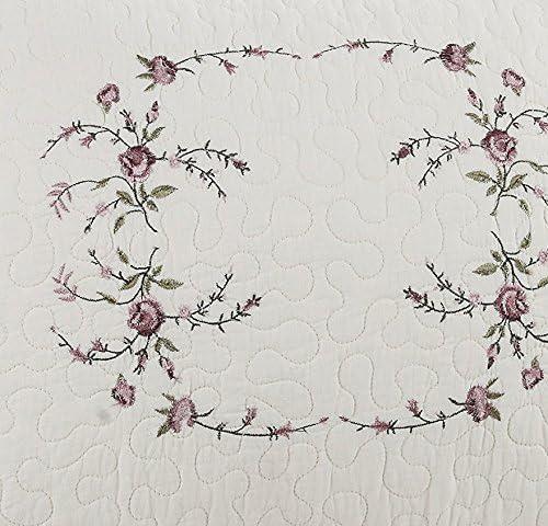 Modern Heirloom Brooke Embroidered Floral Single Pillow Sham