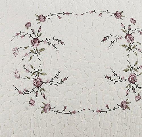 Modern Heirloom Brooke Embroidered Floral Single Pillow Sham