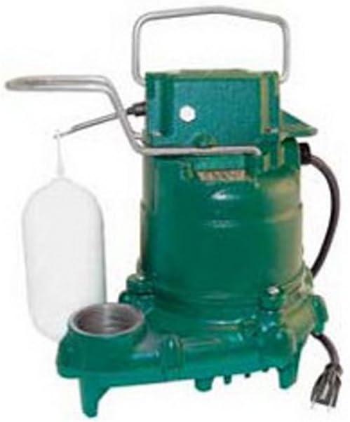 Zoeller 0.33HP Cast Iron Submersible Sump Pump with Vertical Float