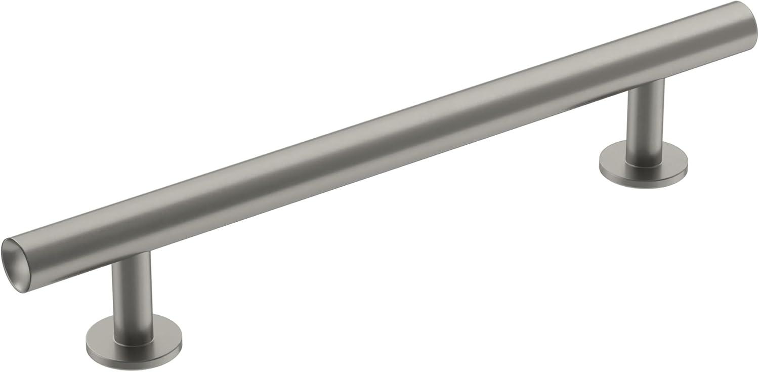 Amerock Radius 5-1/16 inch (128mm) Center-to-Center Satin Nickel Cabinet Pull