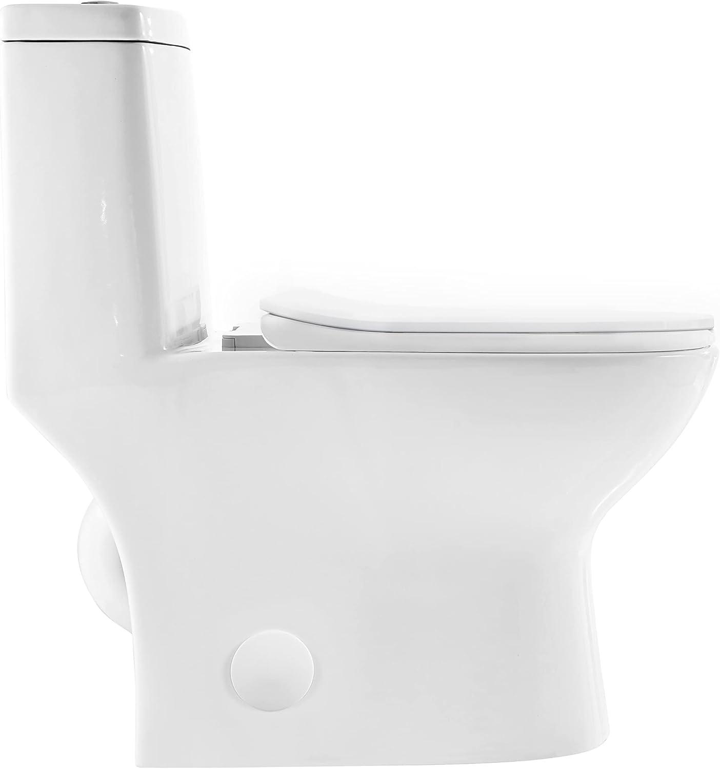 Swiss Madison Ivy One-Piece Elongated Toilet Vortex Dual-Flush 1.1/1.6 gpf