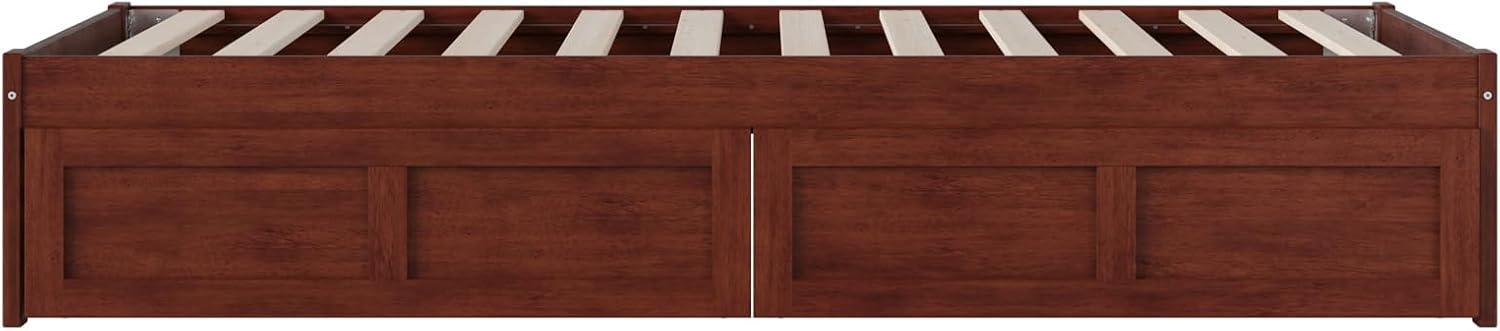 Twin Colorado Bed with USB Turbo Charger, 2 Underbed Drawers - AFI: Hardwood, No Box Spring Required