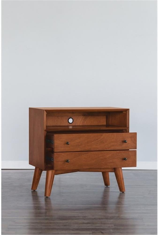 Williams 2-Drawer Nightstand with Shelf