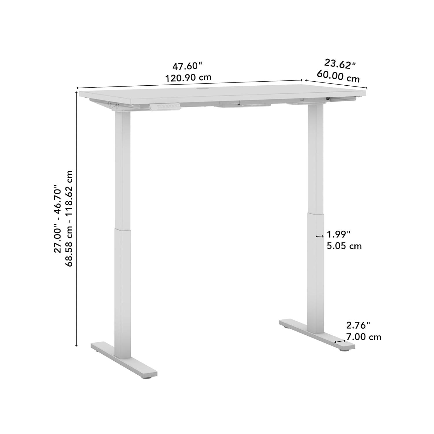 Adjustable Metal Base Standing Desk