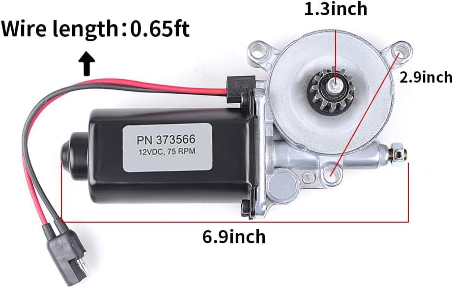 Universal Fit 12V RV Awning Replacement Motor