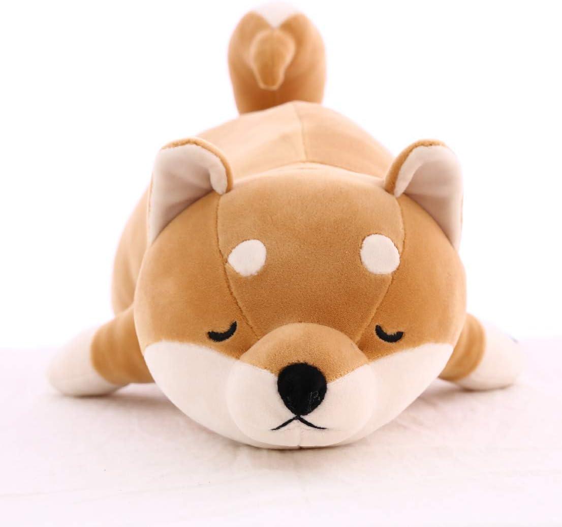 Stuffed Plush Shiba Inu Animal Toy 20 Inch Dog Corgi Akita Animal Stuffed Plushies Super Soft Cute Cuddly Pillow Cushion Stuff Dolls Gifts for Children Kids Boys Girls Room Decoration, 20Inches