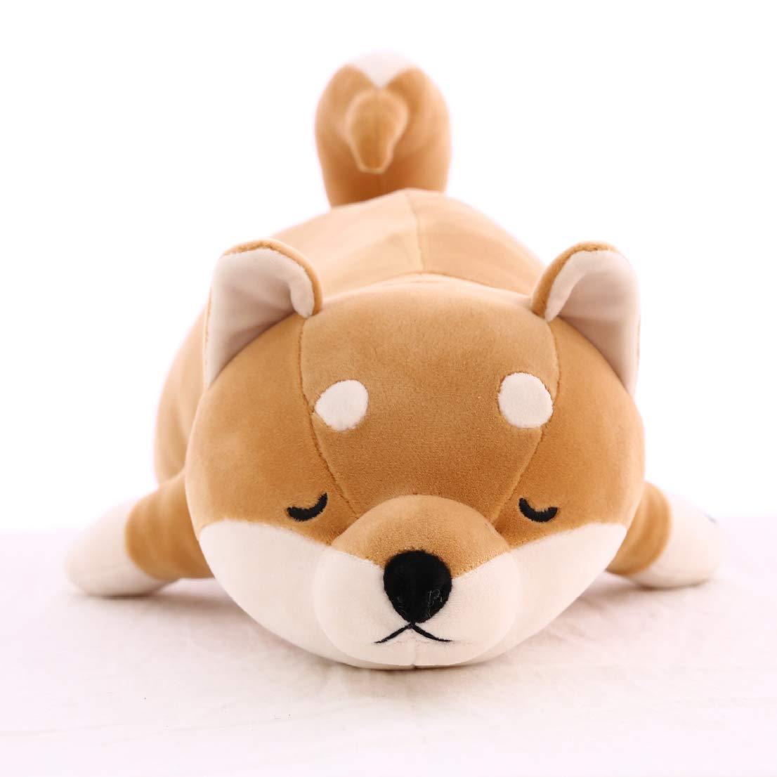 Stuffed Plush Shiba Inu Animal Toy 20 Inch Dog Corgi Akita Animal Stuffed Plushies Super Soft Cute Cuddly Pillow Cushion Stuff Dolls Gifts for Children Kids Boys Girls Room Decoration, 20Inches