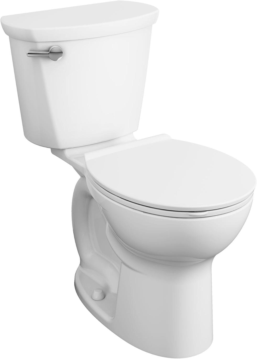 White Round Dual Flush High Efficiency Toilet