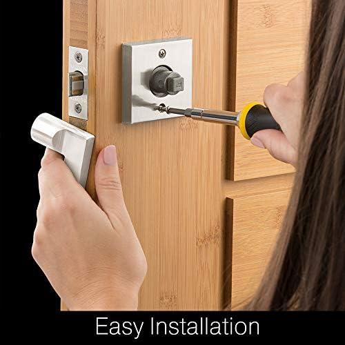 Traditional Single Cylinder Deadbolt for 1-5/8" Bore Hole