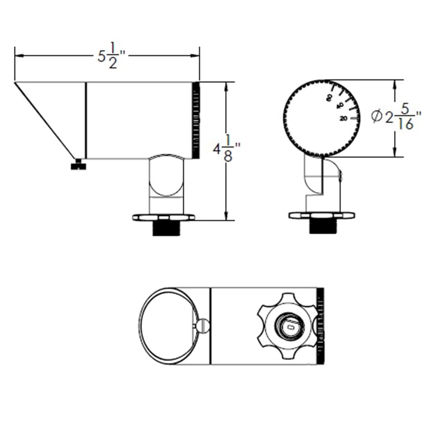 Integrated LED Metal Spotlight Pack