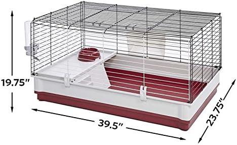 MidWest Homes for Pets Wabbitat Deluxe Rabbit Cage with Water Bottle