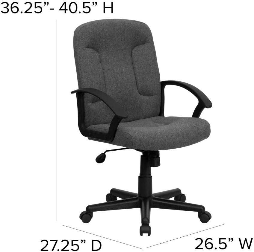 Executive Swivel Office Chair Gray - Flash Furniture