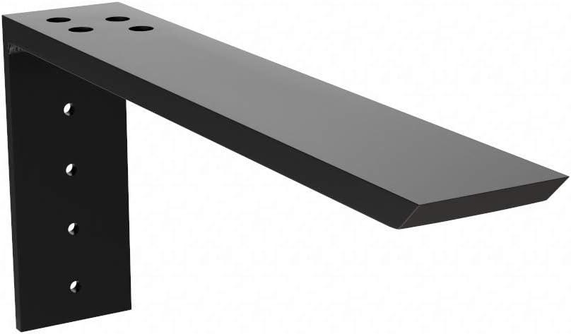 Granite-Ready Matte Finish 24" L-Bracket Countertop Support