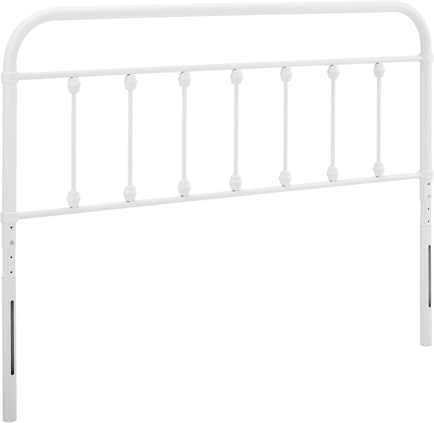 Modway Sage Queen Metal Headboard in White