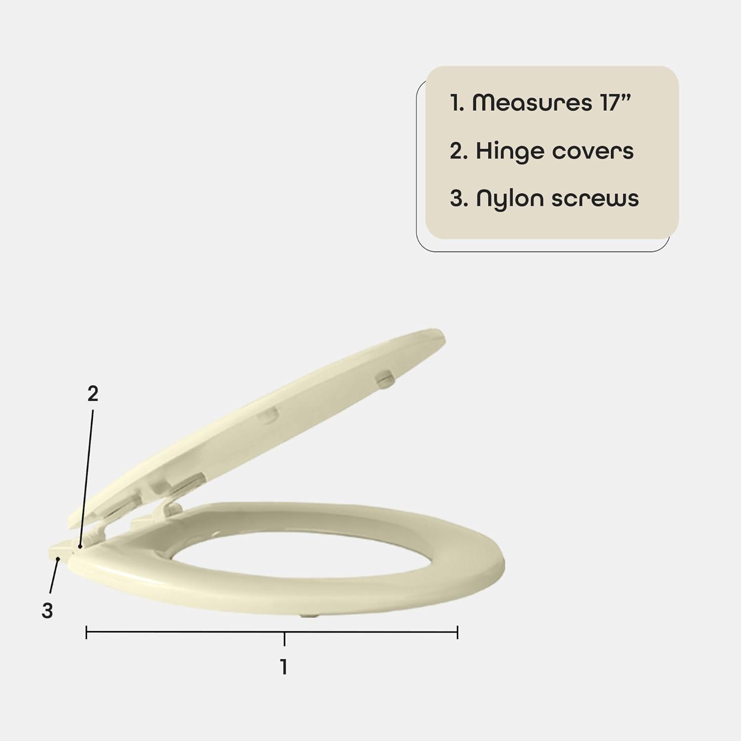 Fantasia Round Toilet Seat and Lid
