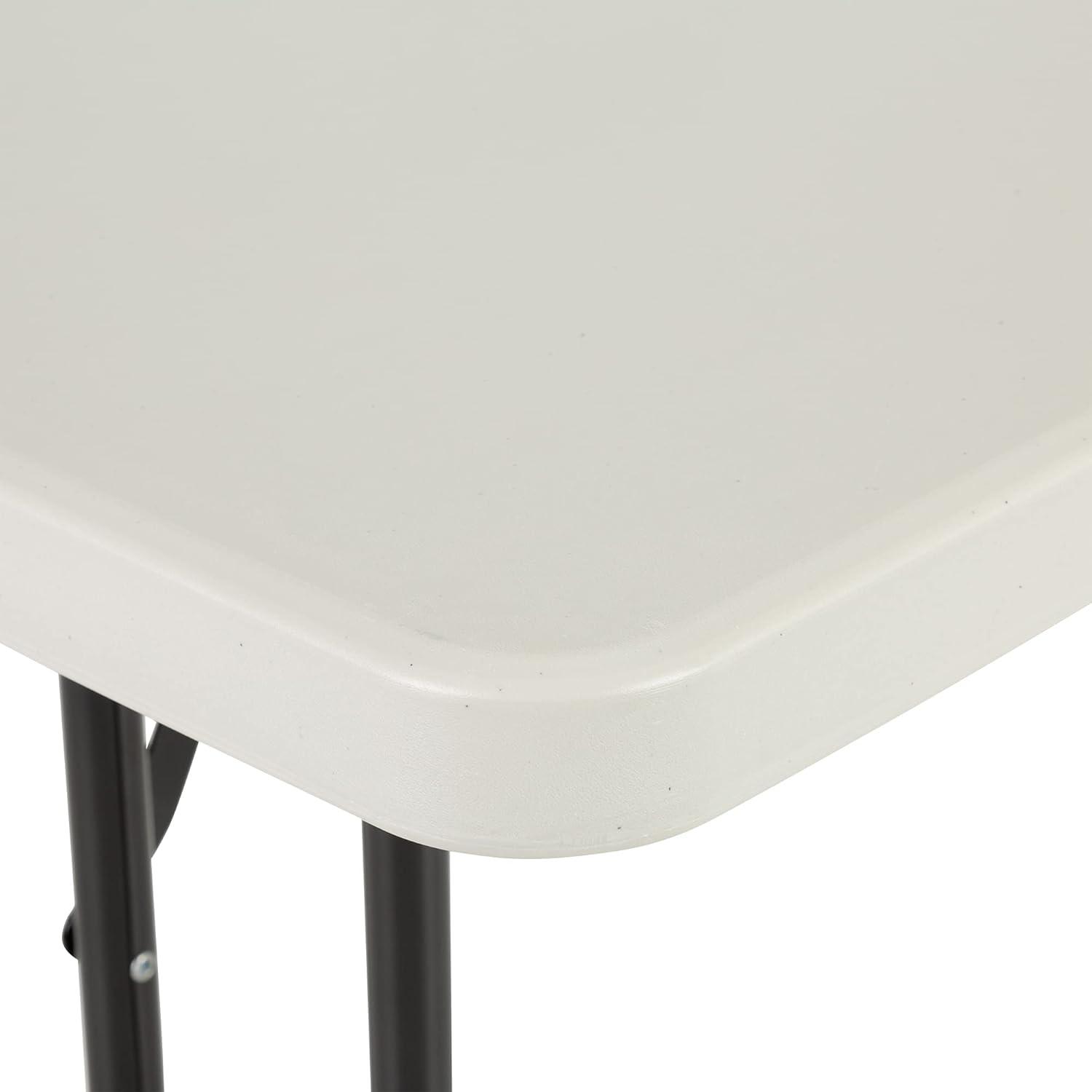 Rectangular Blow-Molded Plastic Folding Training Seminar Table