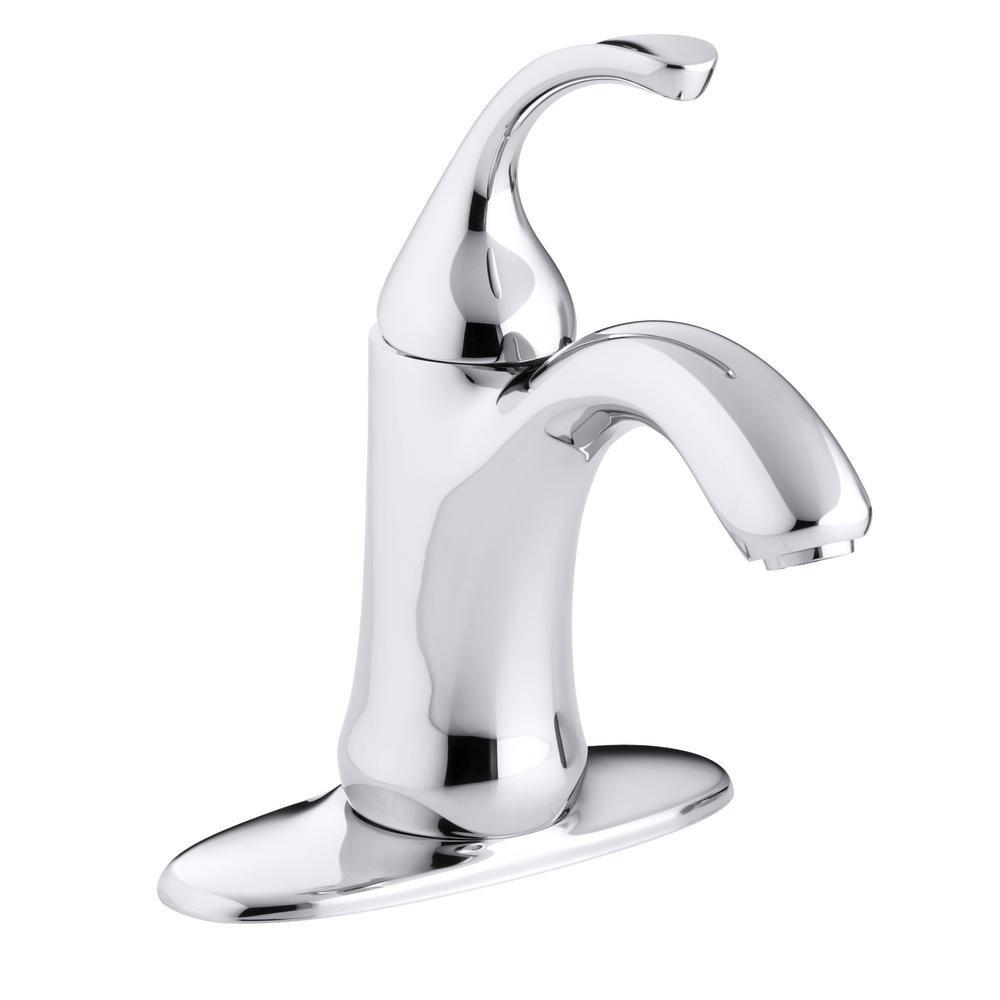 Kohler Forté Single-Handle Bathroom Sink Faucet with Drain Assembly and Escutcheon Plate, 1.2 GPM & Reviews | Wayfair