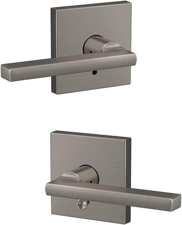Custom Latitude Hall-Closet and Bed-Bath Lever with Collins Trim