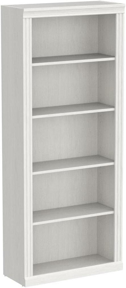 Bush Furniture Saratoga Tall 5 Shelf Bookcase - Set of 2