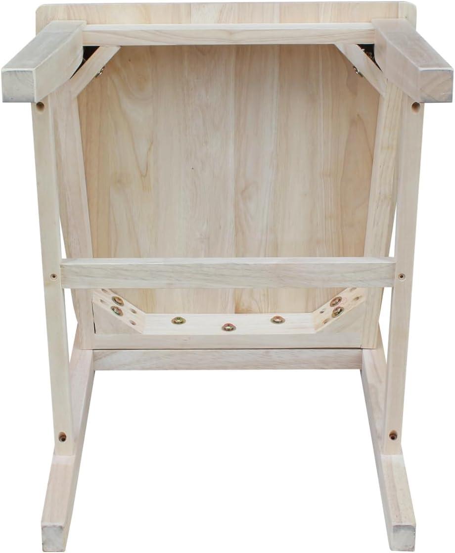 International Concepts Set of Two Aspen Panel Chairs