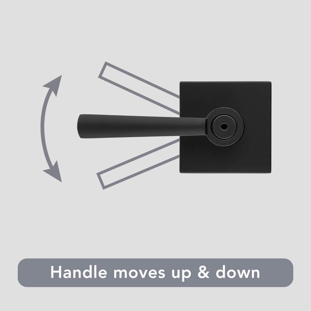 Baldwin 353Spl-Sqr Spyglass Privacy Door Lever Set