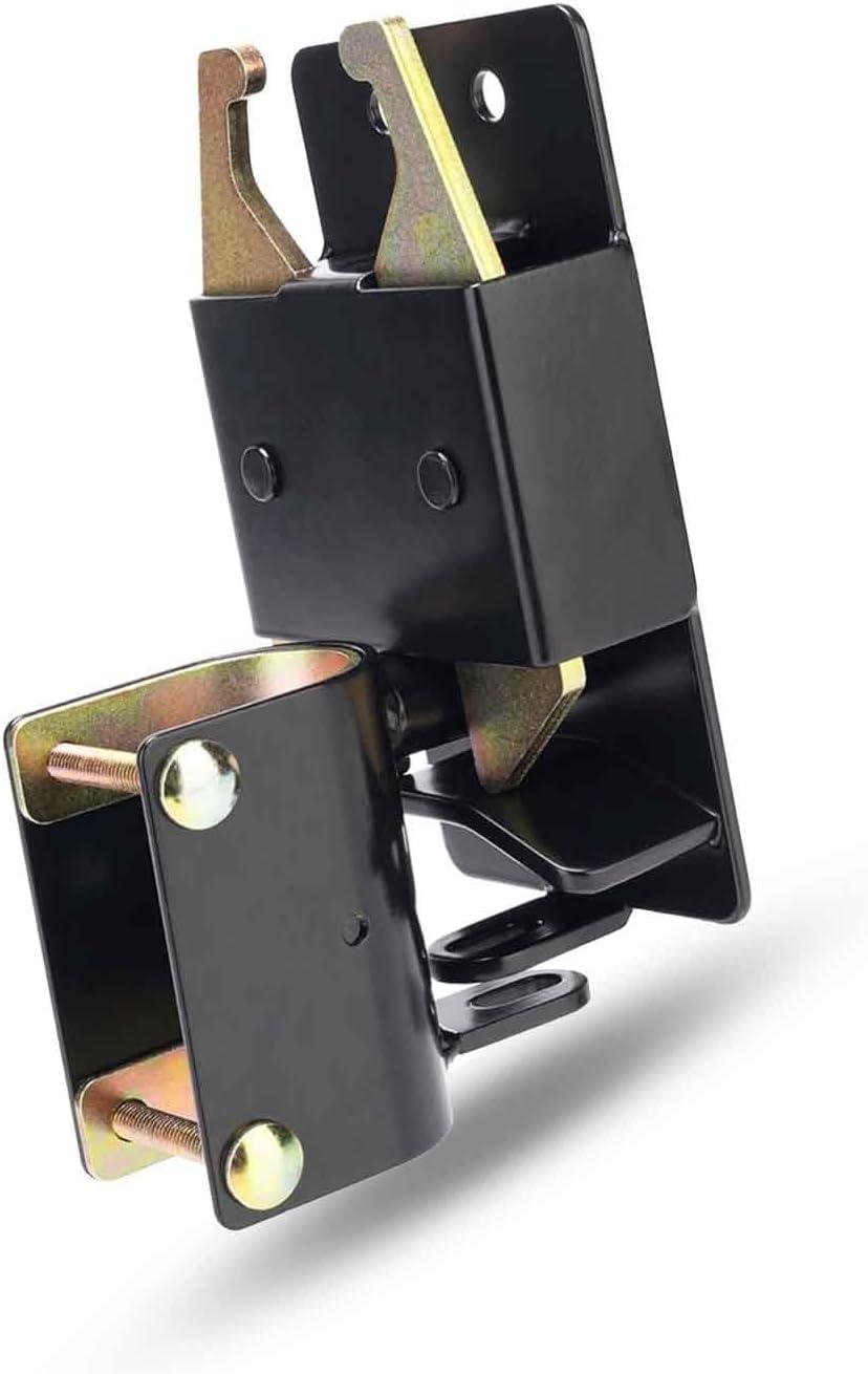 Black Steel Manual Gate Latch for Chain Link Fence