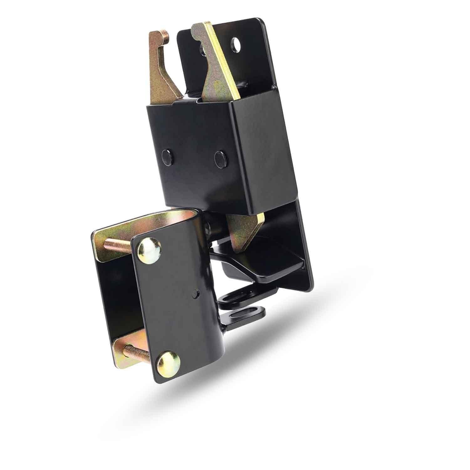 Black Steel Manual Gate Latch for Chain Link Fence