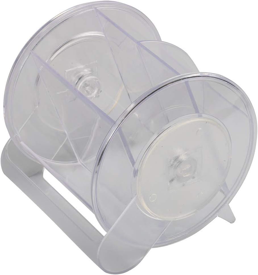 JAM Desk Organizer Supply Set, 5 x 5 x 5, Round, Clear, Sold Individually