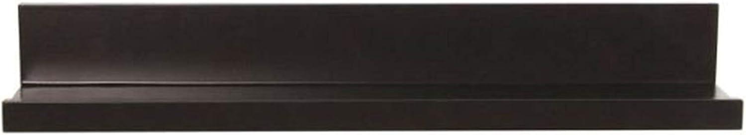 InPlace Wall Shelf, Rectangle Wood Floating Stafford Picture Ledge, 31" W x 4" D x 5" H