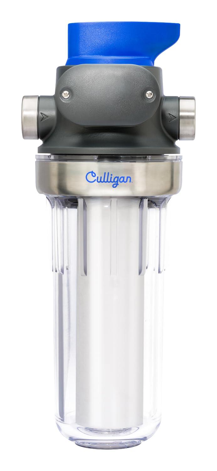 Culligan Whole House Sediment Water Filter: Filters Unpleasant Tastes & Odors, Mercury, Lead, Chlorine, 8000 Volume Capacity