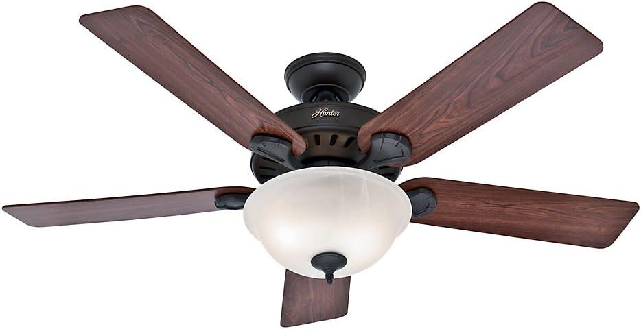 Pro's Best 52" 5 - Blade Ceiling Fan with Pull Chain and Light Kit Included