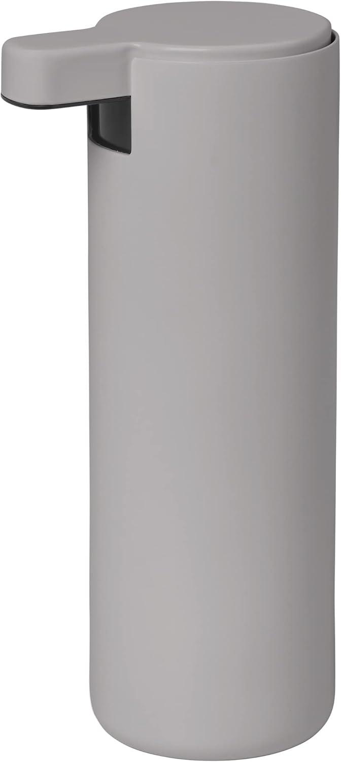 Gray Titanium-Coated Steel Soap Dispenser