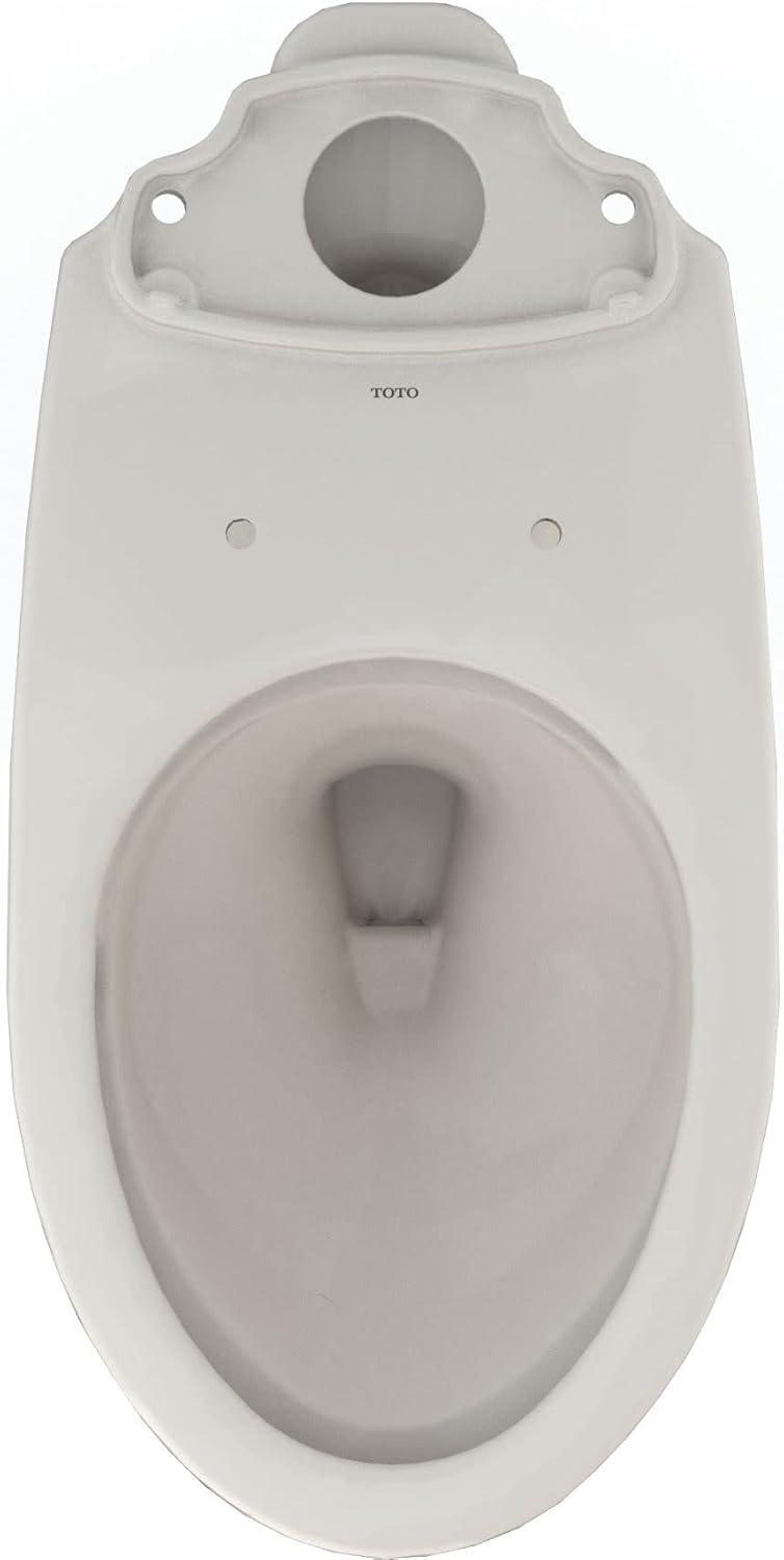 TOTO® Drake® Elongated Universal Height TORNADO FLUSH® Toilet Bowl with CEFIONTECT®, Cotton White - C776CEFG#01