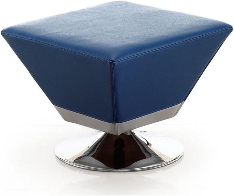 Diamond Swivel Ottoman - Manhattan Comfort