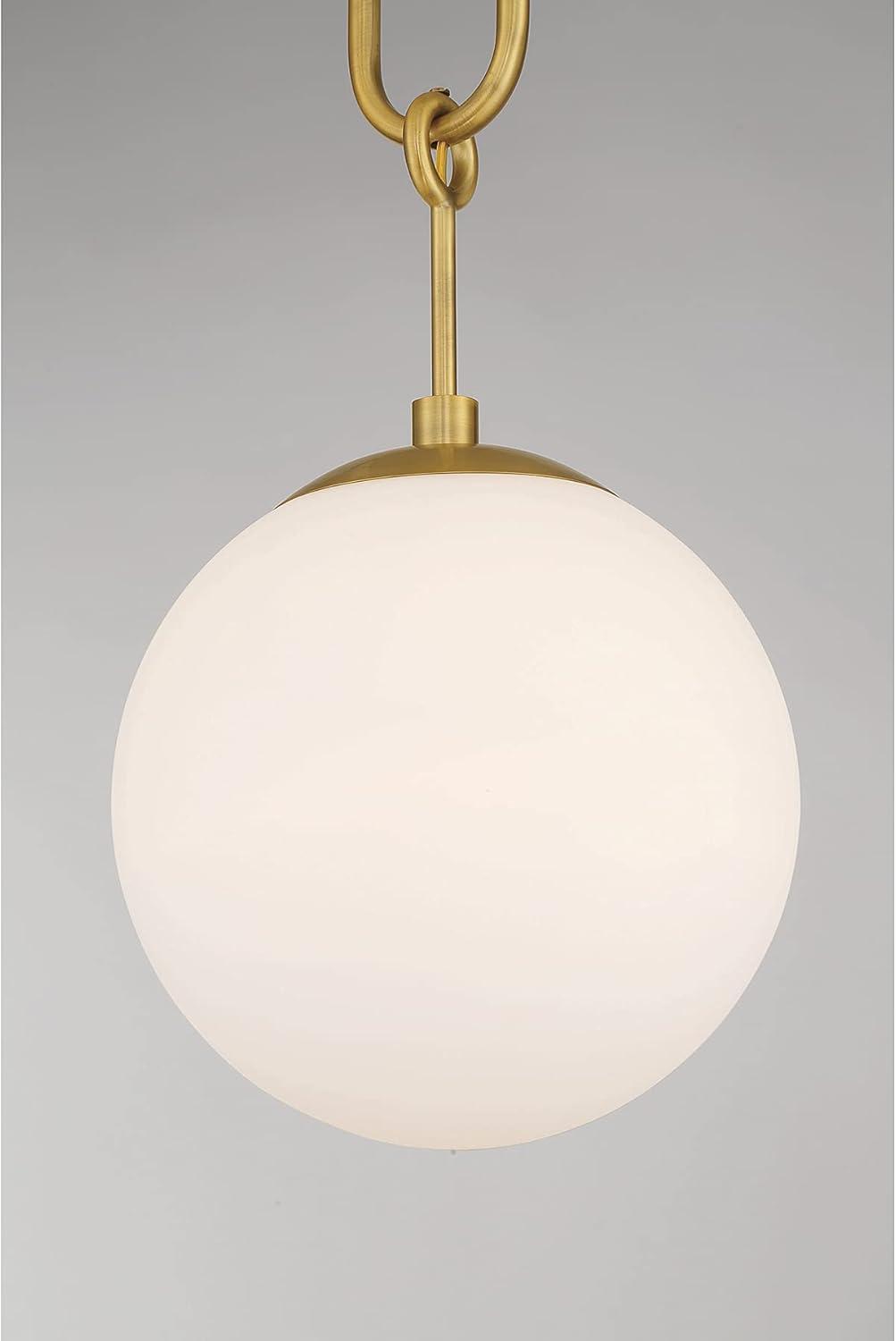 Savoy House Becker 1 - Light Pendant in  Warm Brass