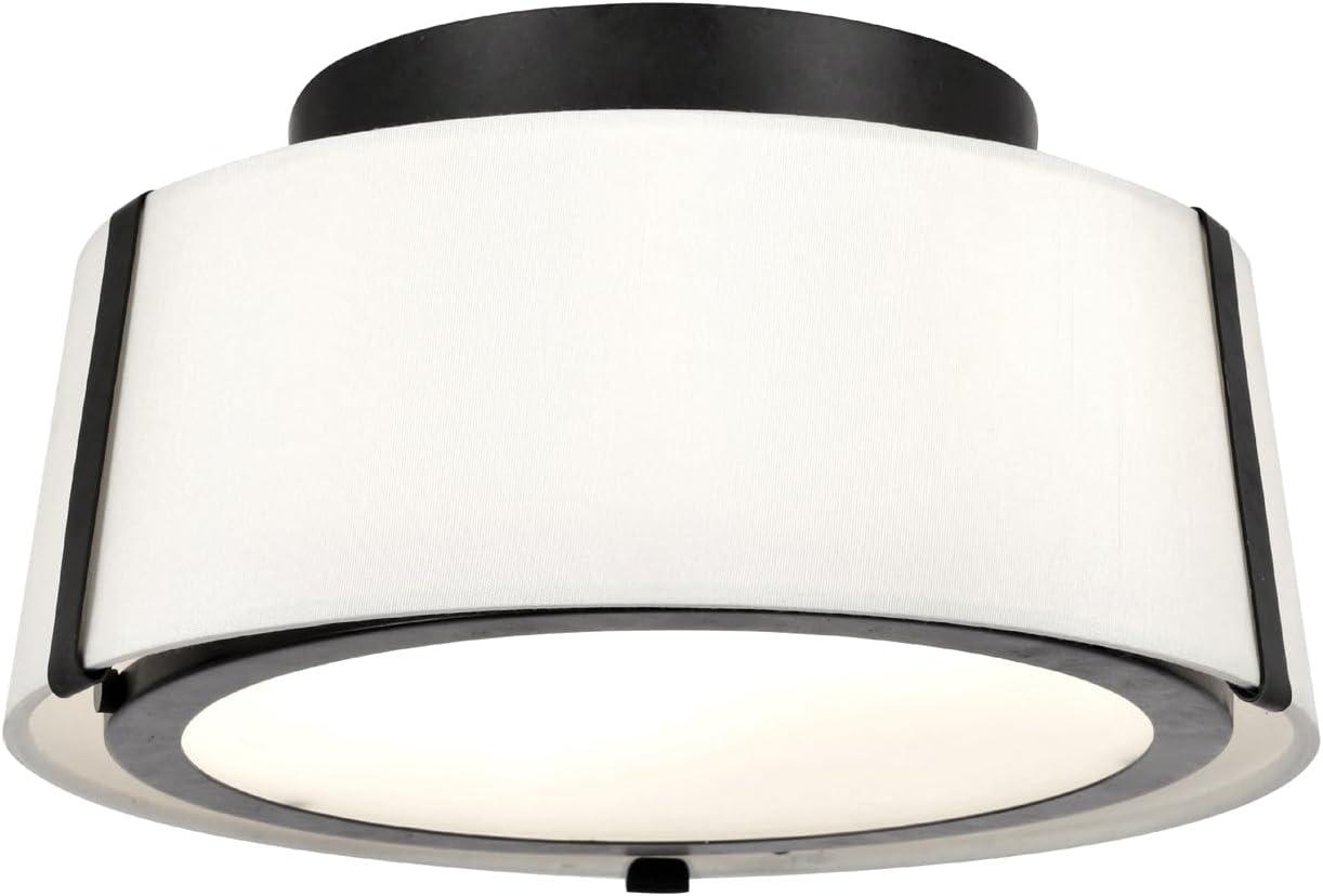 Crystorama Lighting - Two Light Ceiling Mount - Fulton - Two Light Flush Mount