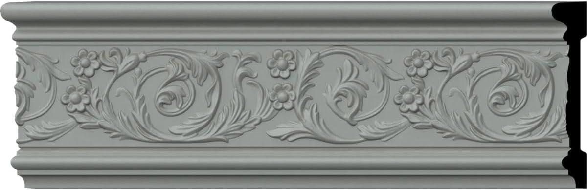 Ekena Millwork 6"H x 1 1/8"P x 94 1/2"L Kinsley Panel Moulding