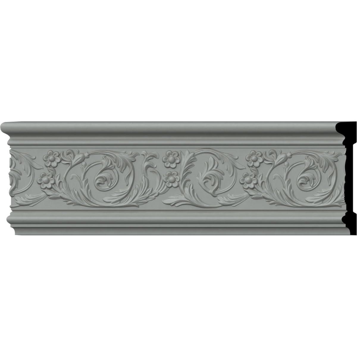 Ekena Millwork 6"H x 1 1/8"P x 94 1/2"L Kinsley Panel Moulding
