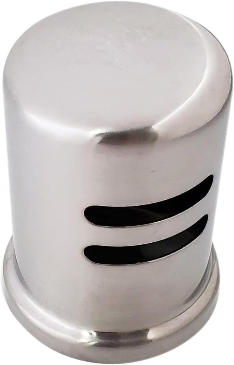 1-3/4" x 2-3/4" Solid Brass Air Gap Cap Only, Skirted
