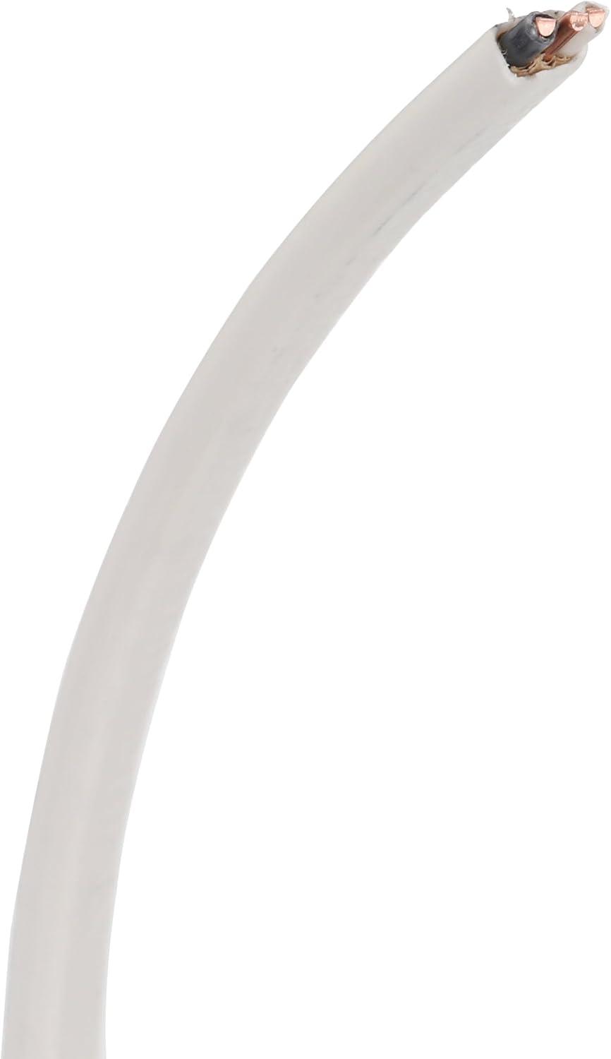 Southwire 28827422 50' 14/2 with ground Romex brand SIMpull residential indoor electrical wire type NM-B White