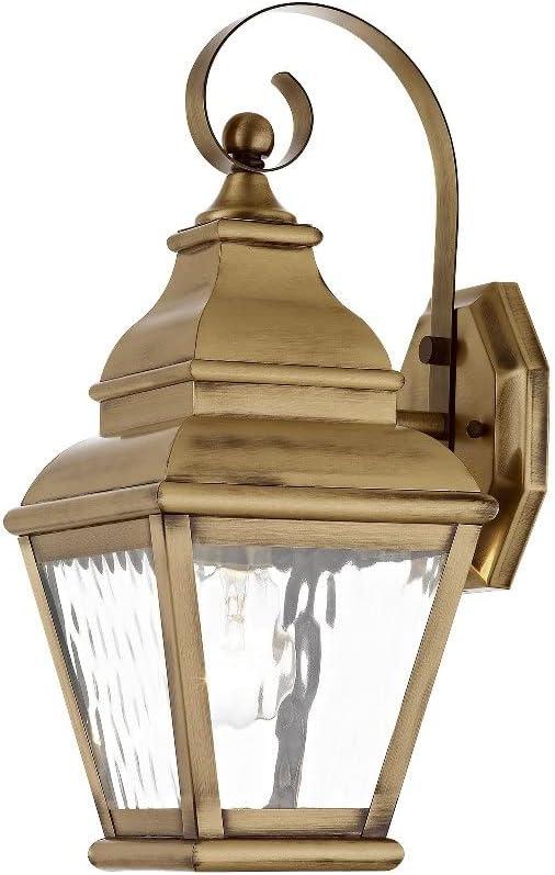 Livex Lighting Exeter 1 - Light Wall Light in  Black